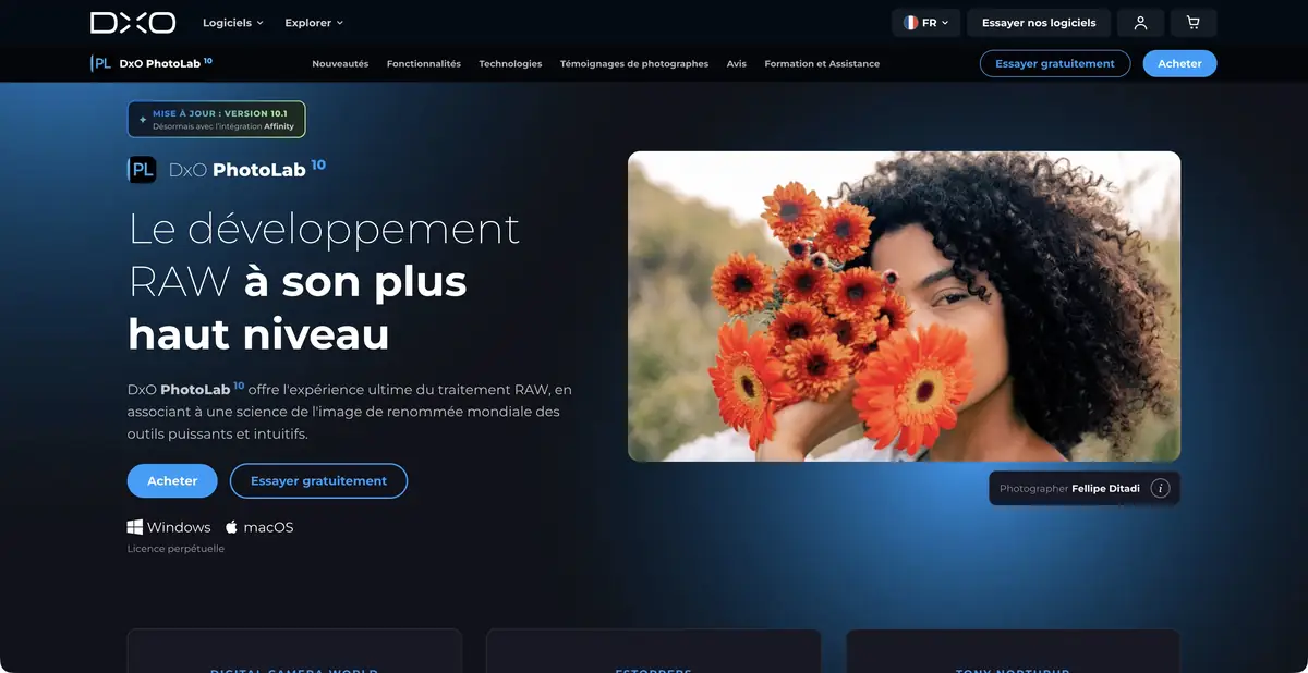 DxO PhotoLab: RAW file development and image processing