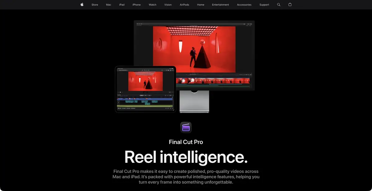 Apple Final Cut Pro: видеоредактор Apple для Mac и iPad
