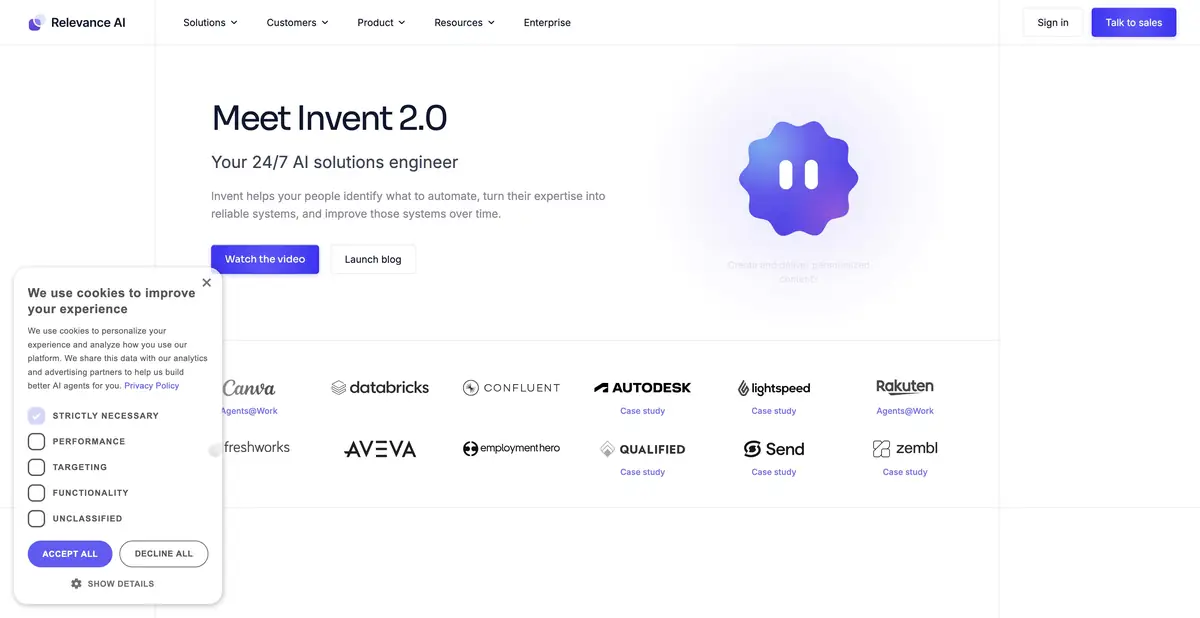 Relevance AI: платформа создания и сопровождения рабочих AI-агентов